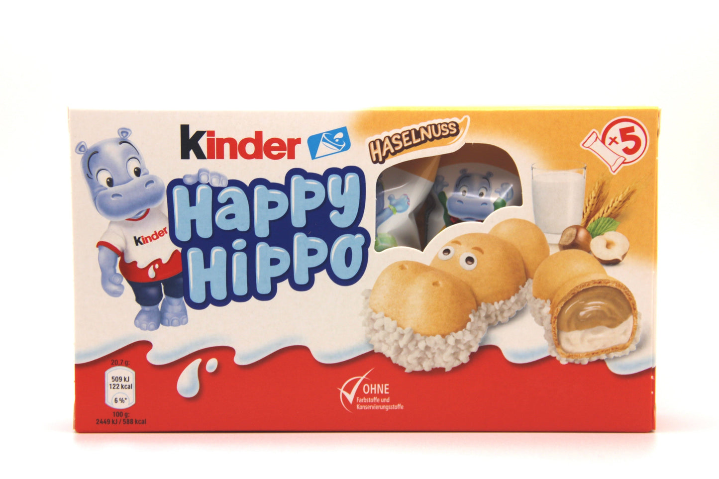 Kinder Happy Hippo Hazelnut 1 box