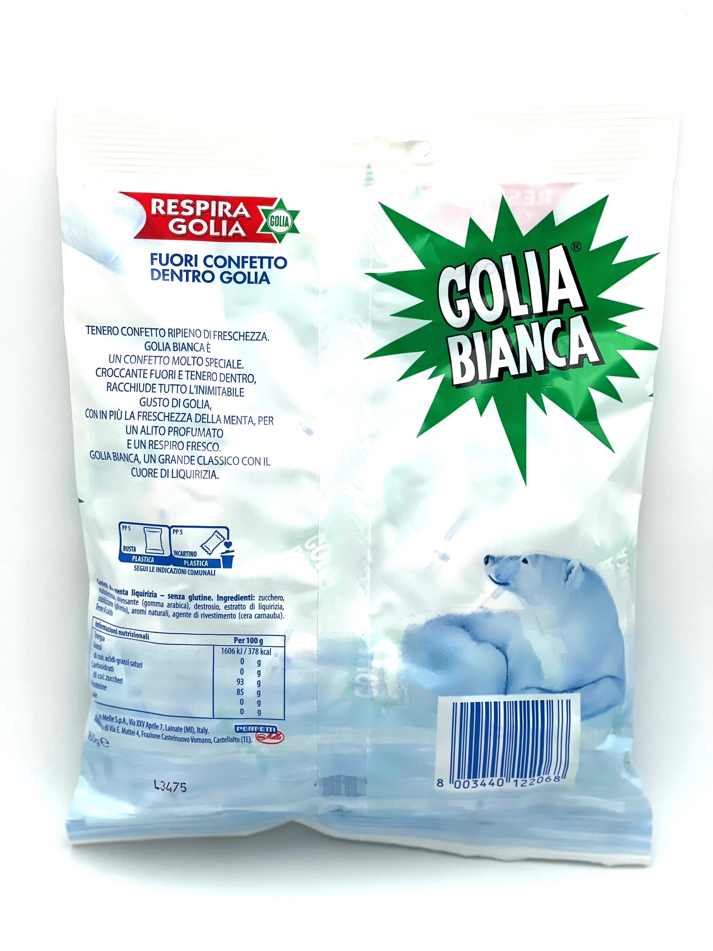 Golia Bianca Mint Candy 160g