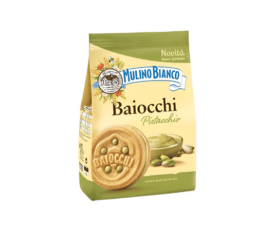 MULINO BIANCO Baiocchi Pistachio Cream Cookies 240g