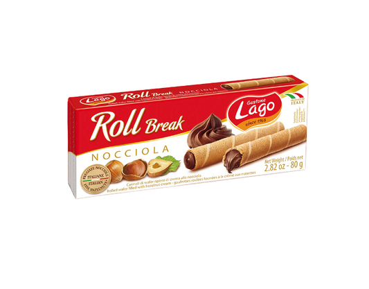 Lago Roll Break Hazelnut 80g|2.82oz