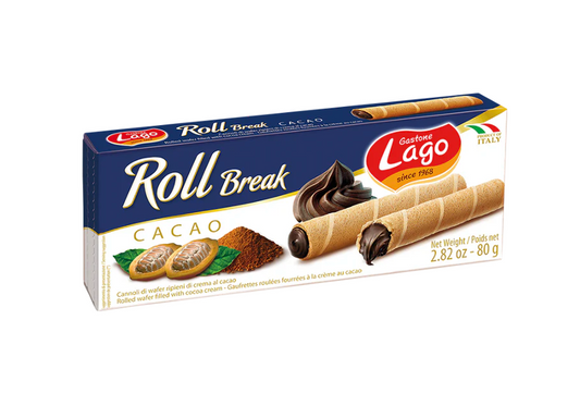 Lago Roll Break Chocolate 2.82 oz | 80g